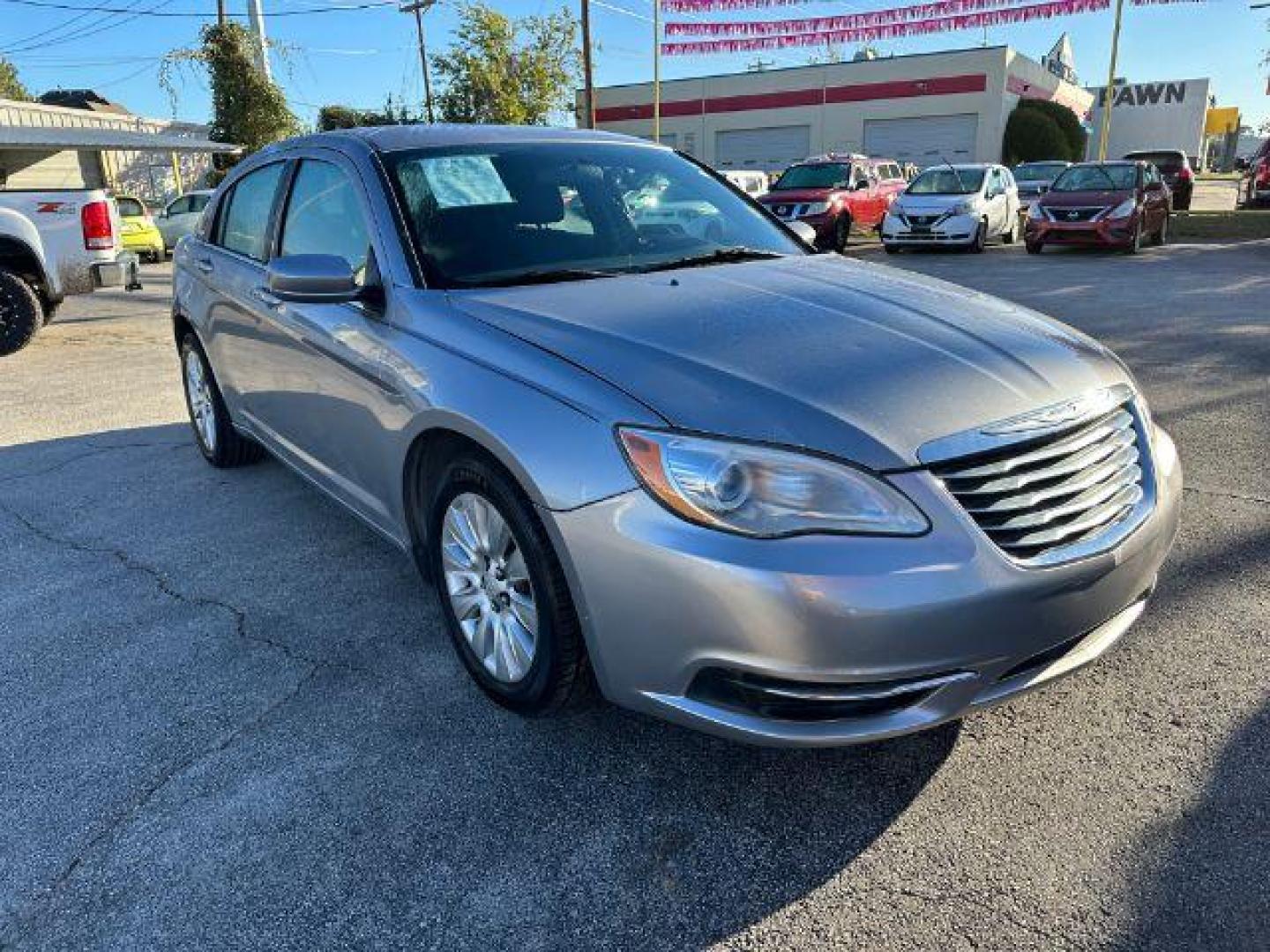 2014 Chrysler 200 LX (1C3CCBABXEN) with an 2.4L L4 DOHC 16V engine, 6-Speed Automatic transmission, located at 2715 W Pioneer Pkwy, Arlington, TX, 76013, (817) 265-9009, 32.710262, -97.153236 - Photo#4