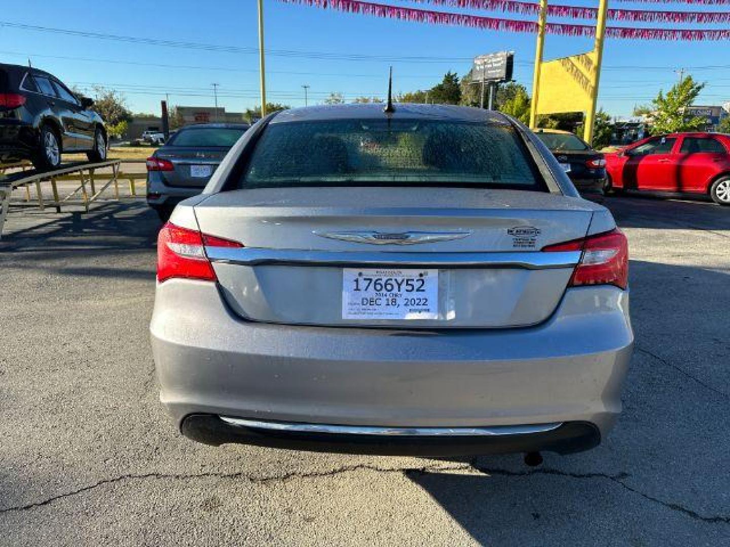 2014 Chrysler 200 LX (1C3CCBABXEN) with an 2.4L L4 DOHC 16V engine, 6-Speed Automatic transmission, located at 2715 W Pioneer Pkwy, Arlington, TX, 76013, (817) 265-9009, 32.710262, -97.153236 - Photo#7