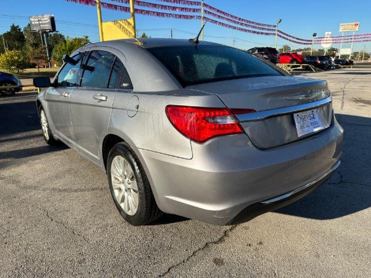 2014 Chrysler 200 LX (1C3CCBABXEN) with an 2.4L L4 DOHC 16V engine, 6-Speed Automatic transmission, located at 2715 W Pioneer Pkwy, Arlington, TX, 76013, (817) 265-9009, 32.710262, -97.153236 - Photo#8