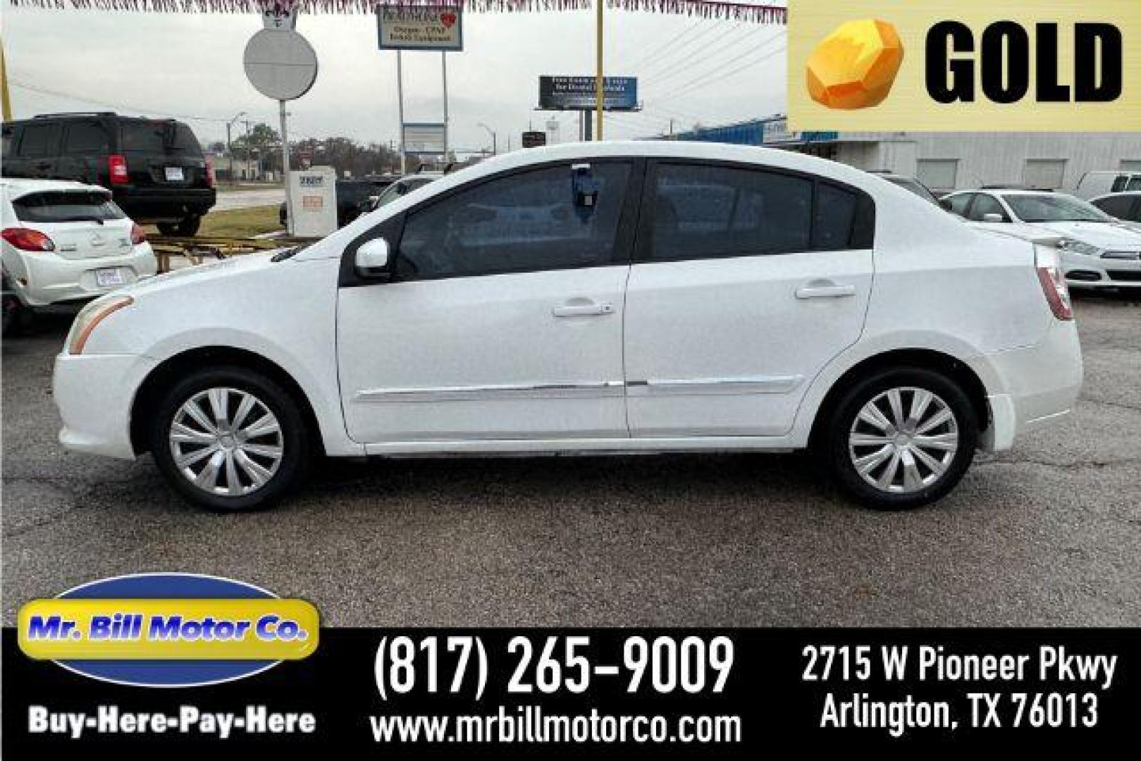 2011 WHITE Nissan Sentra 2.0 S (3N1AB6AP0BL) with an 2.0L L4 DOHC 16V engine, located at 2715 W Pioneer Pkwy, Arlington, TX, 76013, (817) 265-9009, 32.710262, -97.153236 - Photo#0