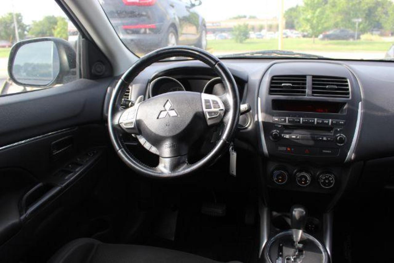 2013 BLACK Mitsubishi Outlander Sport ES 2WD (4A4AP3AU1DE) with an 2.0L L4 DOHC 16V engine, located at 2715 W Pioneer Pkwy, Arlington, TX, 76013, (817) 265-9009, 32.710262, -97.153236 - Photo#12