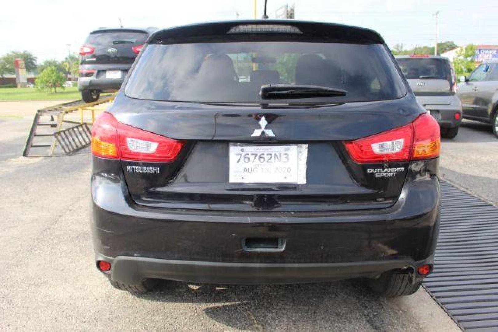 2013 BLACK Mitsubishi Outlander Sport ES 2WD (4A4AP3AU1DE) with an 2.0L L4 DOHC 16V engine, located at 2715 W Pioneer Pkwy, Arlington, TX, 76013, (817) 265-9009, 32.710262, -97.153236 - Photo#6