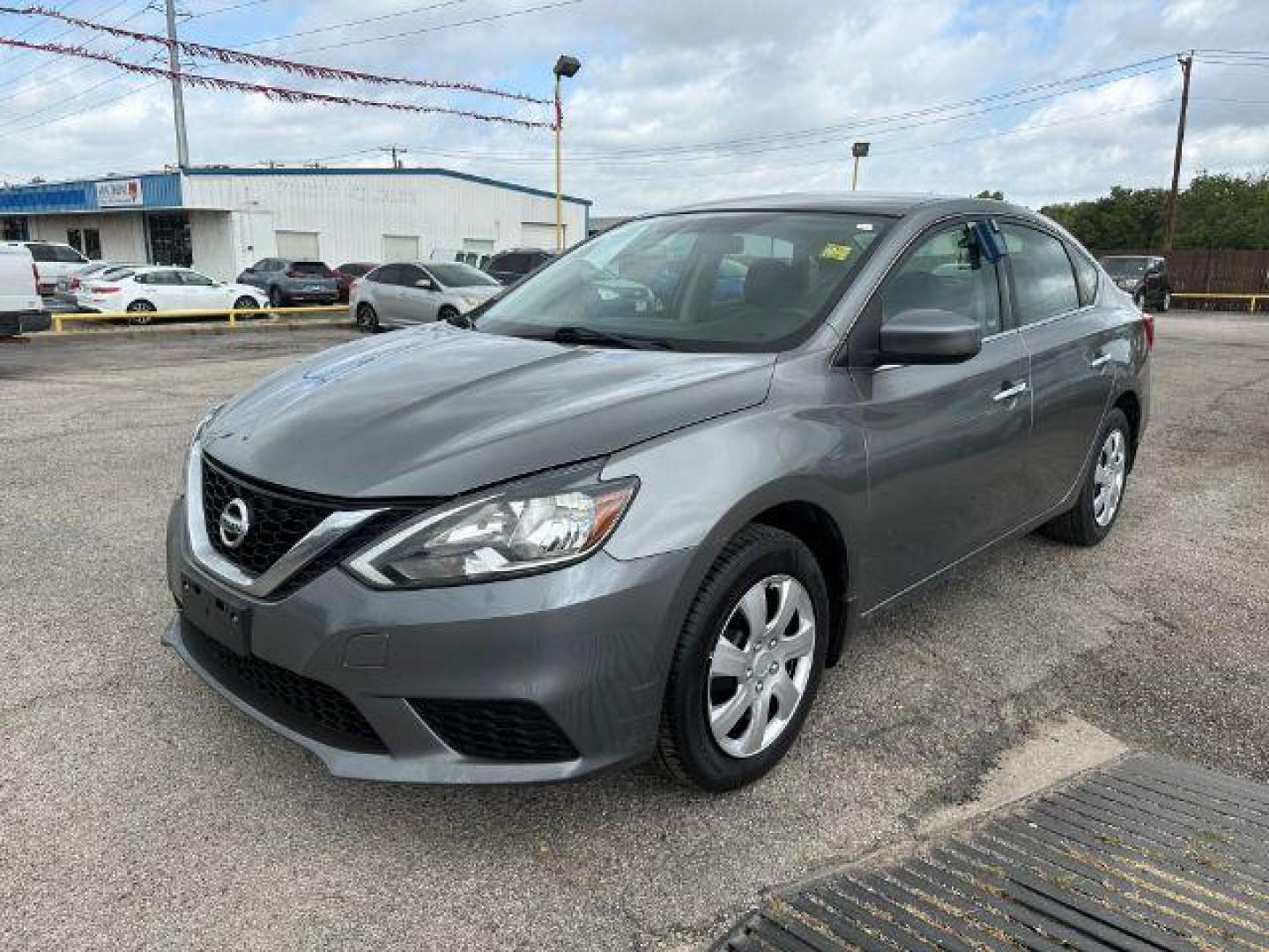 2019 GRAY Nissan Sentra S 6MT (3N1AB7AP3KY) with an 1.8L L4 SFI DOHC 16 engine, 6-Speed Manual transmission, located at 2715 W Pioneer Pkwy, Arlington, TX, 76013, (817) 265-9009, 32.710262, -97.153236 - Photo#3