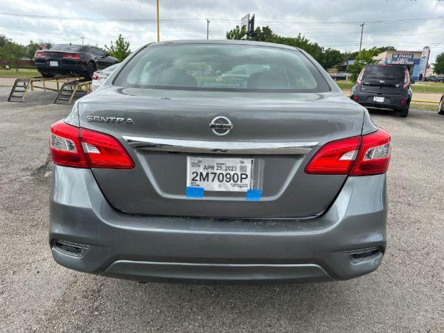 2019 GRAY Nissan Sentra S 6MT (3N1AB7AP3KY) with an 1.8L L4 SFI DOHC 16 engine, 6-Speed Manual transmission, located at 2715 W Pioneer Pkwy, Arlington, TX, 76013, (817) 265-9009, 32.710262, -97.153236 - Photo#7