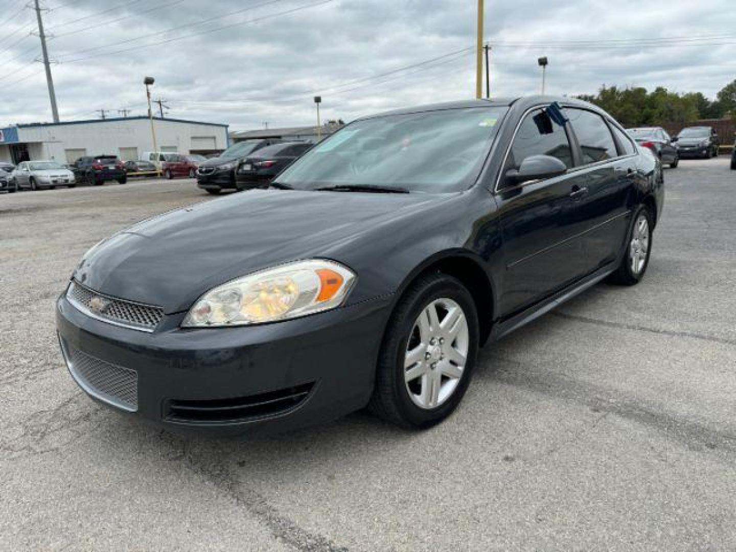 2013 GRAY Chevrolet Impala LS (Fleet) (2G1WF5E31D1) with an 3.6L V6 DOHC 16V FFV engine, 6-Speed Automatic transmission, located at 2715 W Pioneer Pkwy, Arlington, TX, 76013, (817) 265-9009, 32.710262, -97.153236 - Photo#3