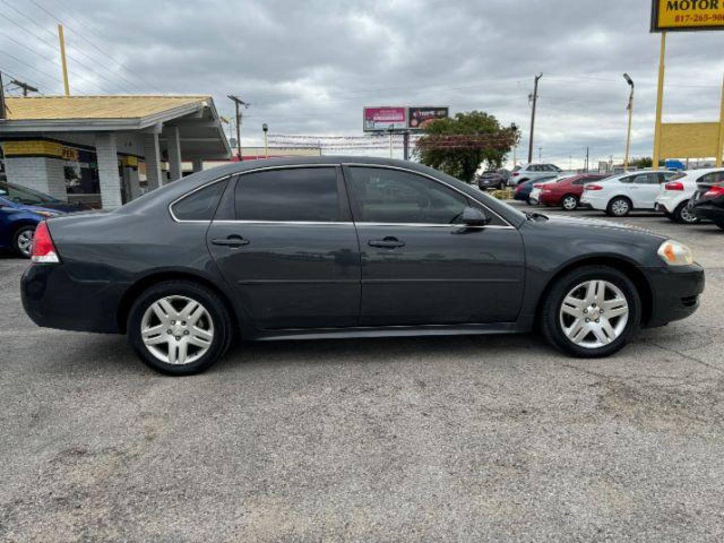 2013 GRAY Chevrolet Impala LS (Fleet) (2G1WF5E31D1) with an 3.6L V6 DOHC 16V FFV engine, 6-Speed Automatic transmission, located at 2715 W Pioneer Pkwy, Arlington, TX, 76013, (817) 265-9009, 32.710262, -97.153236 - Photo#6