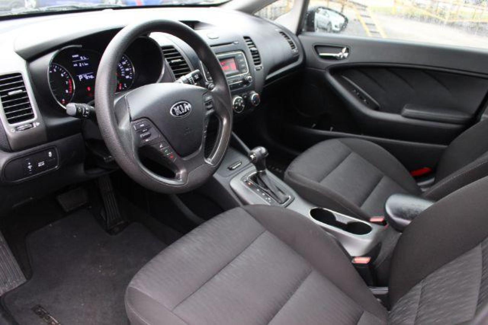 2014 BLACK Kia Forte LX A6 (KNAFK4A66E5) with an 1.8L L4 DOHC 16V engine, 6-Speed Automatic transmission, located at 2715 W Pioneer Pkwy, Arlington, TX, 76013, (817) 265-9009, 32.710262, -97.153236 - Photo#14