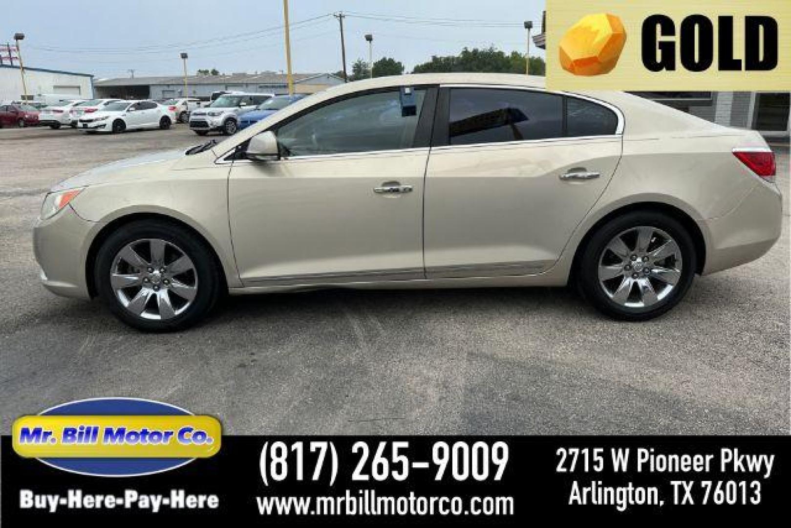 2011 Tan Buick LaCrosse CXS (1G4GE5ED3BF) with an 3.6L V6 DOHC 24V engine, 6-Speed Automatic transmission, located at 2715 W Pioneer Pkwy, Arlington, TX, 76013, (817) 265-9009, 32.710262, -97.153236 - Photo#0