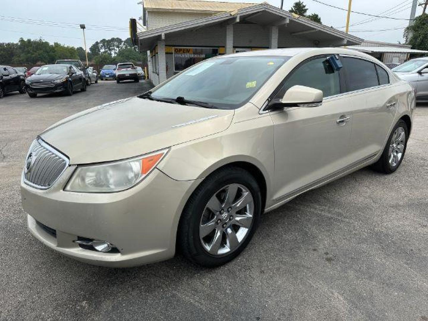 2011 Tan Buick LaCrosse CXS (1G4GE5ED3BF) with an 3.6L V6 DOHC 24V engine, 6-Speed Automatic transmission, located at 2715 W Pioneer Pkwy, Arlington, TX, 76013, (817) 265-9009, 32.710262, -97.153236 - Photo#3