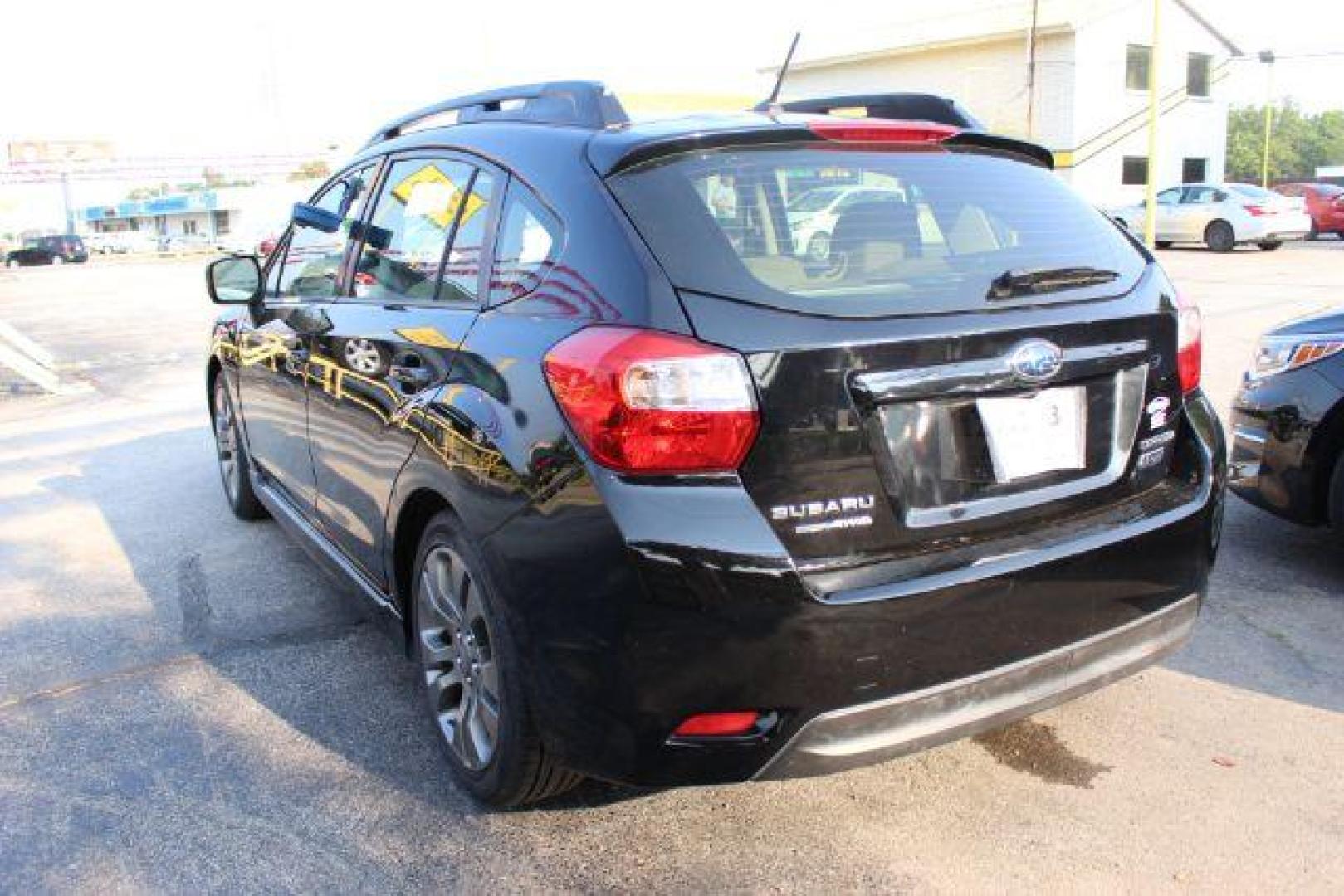 2014 BLACK Subaru Impreza 2.0i Sport Premium (JF1GPAL65E8) with an 2.0L H4 DOHC 16V engine, Continuously Variabl transmission, located at 2715 W Pioneer Pkwy, Arlington, TX, 76013, (817) 265-9009, 32.710262, -97.153236 - Photo#6