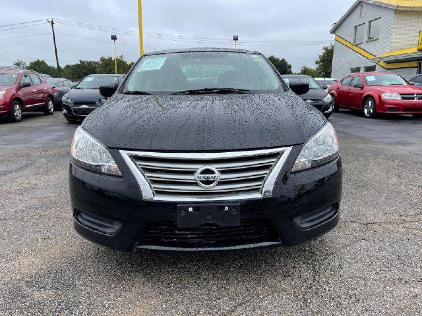 2015 Black Nissan Sentra S CVT (3N1AB7AP4FY) with an 1.8L L4 SFI DOHC 16 engine, Continuously Variabl transmission, located at 2715 W Pioneer Pkwy, Arlington, TX, 76013, (817) 265-9009, 32.710262, -97.153236 - Photo#3