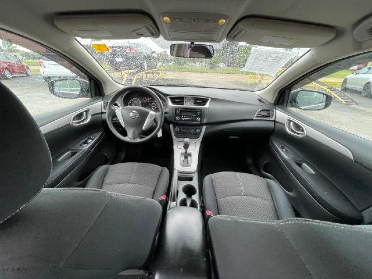 2015 Black Nissan Sentra S CVT (3N1AB7AP4FY) with an 1.8L L4 SFI DOHC 16 engine, Continuously Variabl transmission, located at 2715 W Pioneer Pkwy, Arlington, TX, 76013, (817) 265-9009, 32.710262, -97.153236 - Photo#12