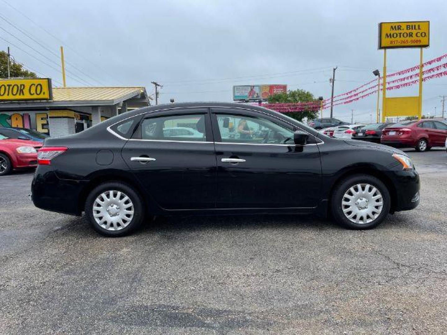 2015 Black Nissan Sentra S CVT (3N1AB7AP4FY) with an 1.8L L4 SFI DOHC 16 engine, Continuously Variabl transmission, located at 2715 W Pioneer Pkwy, Arlington, TX, 76013, (817) 265-9009, 32.710262, -97.153236 - Photo#5