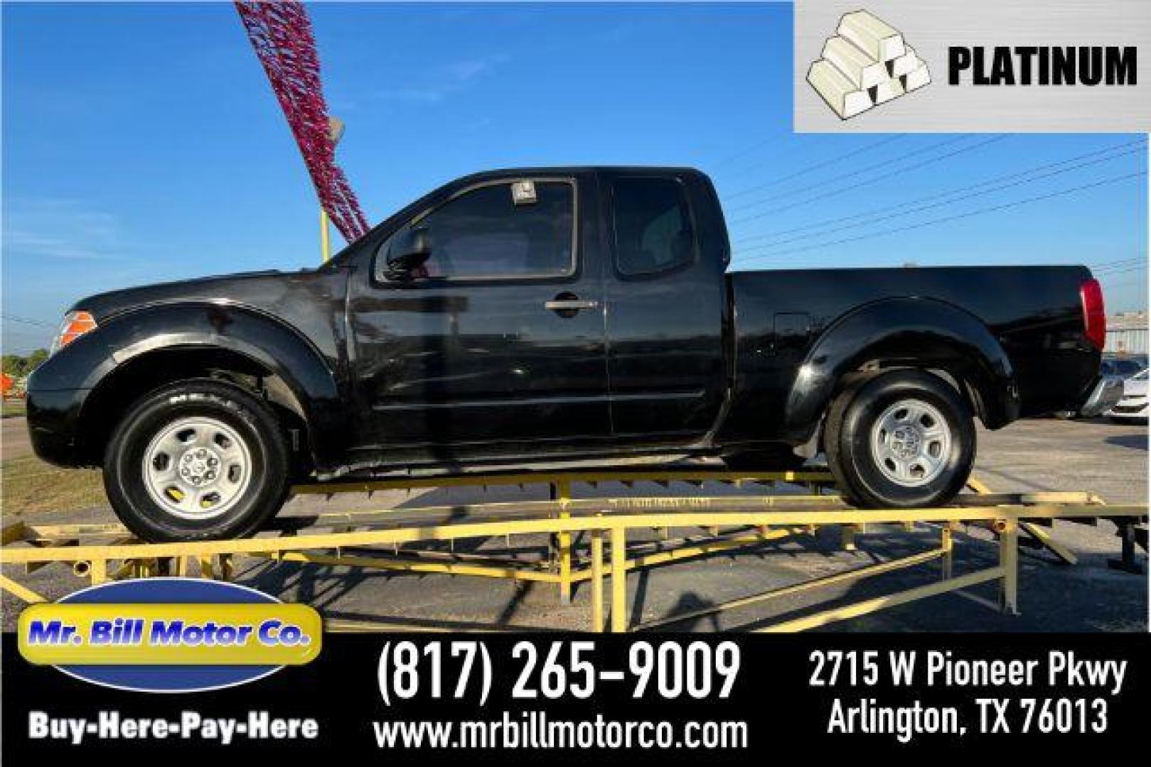 2013 BLACK Nissan Frontier S King Cab 2WD (1N6BD0CT6DN) with an 2.5L L4 DOHC 16V engine, 5-Speed Manual transmission, located at 2715 W Pioneer Pkwy, Arlington, TX, 76013, (817) 265-9009, 32.710262, -97.153236 - Photo#0