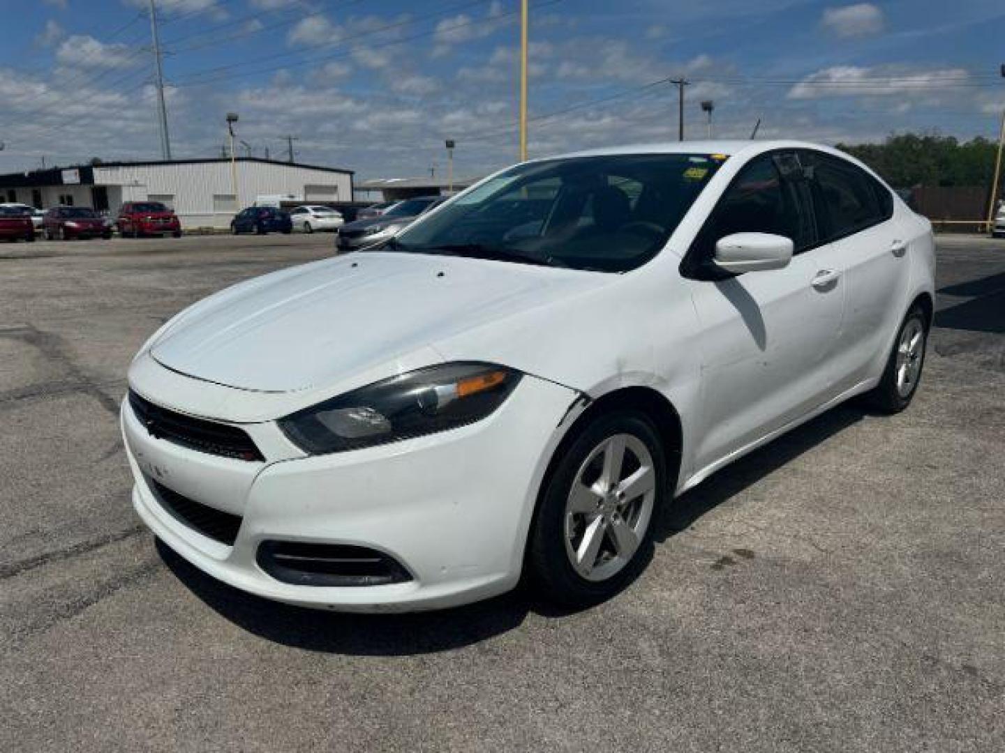 2016 WHITE Dodge Dart SXT (1C3CDFBBXGD) with an 2.4L L4 DOHC 16V engine, located at 2715 W Pioneer Pkwy, Arlington, TX, 76013, (817) 265-9009, 32.710262, -97.153236 - Photo#2