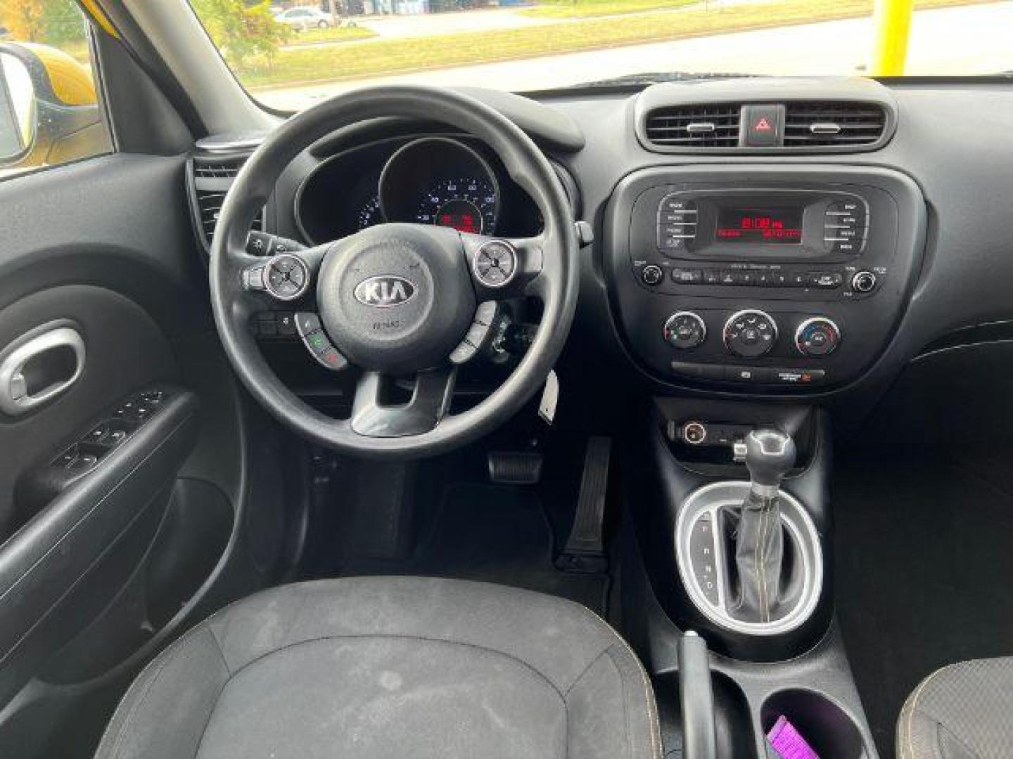 2014 YELLOW Kia Soul + (KNDJP3A55E7) with an 2.0L L4 DOHC 16V engine, 6-Speed Automatic transmission, located at 2715 W Pioneer Pkwy, Arlington, TX, 76013, (817) 265-9009, 32.710262, -97.153236 - Photo#12