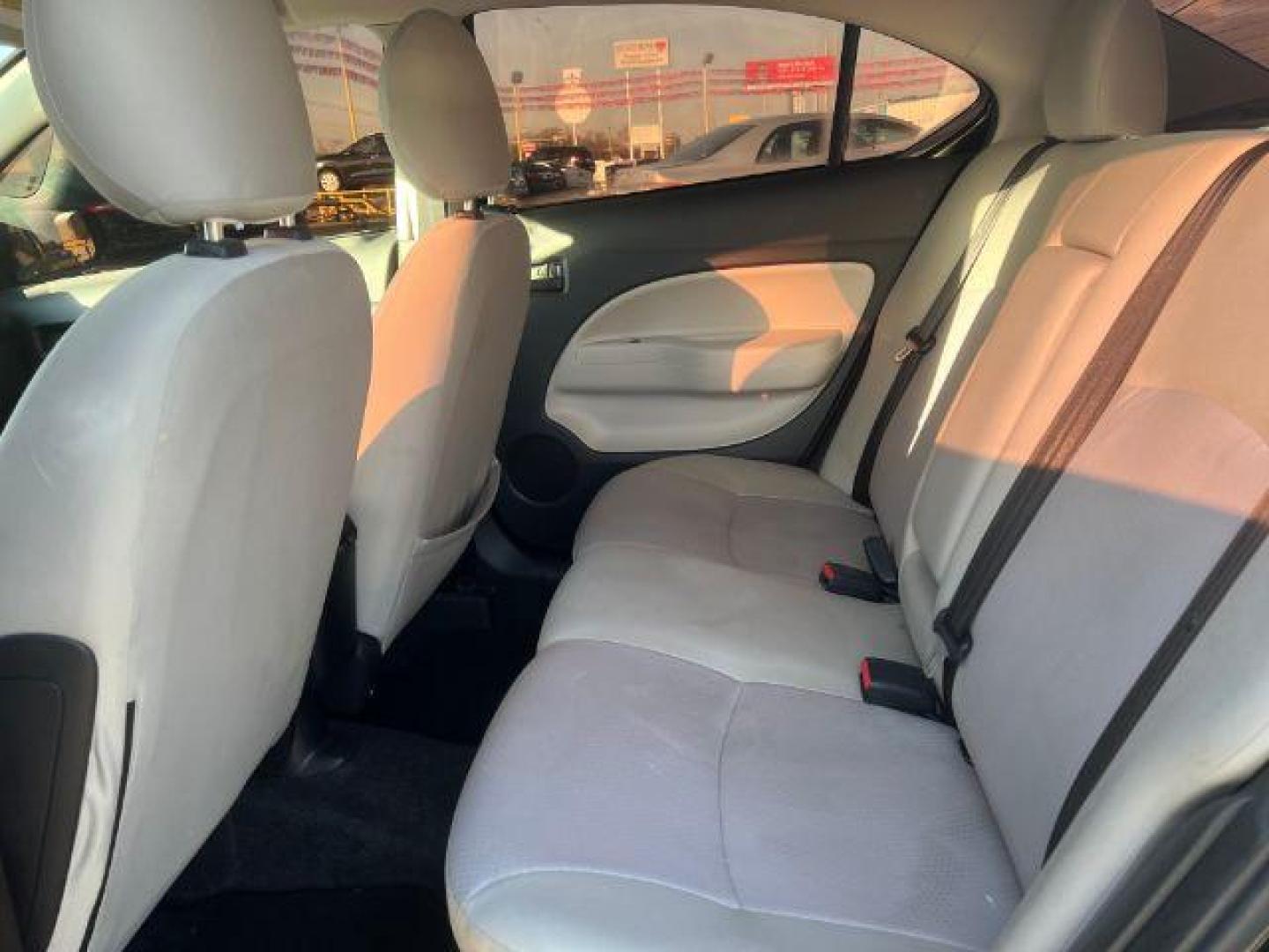 2019 BLACK Mitsubishi Mirage G4 ES CVT (ML32F3FJ7KH) with an 1.2L L3 DOHC engine, Continuously Variabl transmission, located at 2715 W Pioneer Pkwy, Arlington, TX, 76013, (817) 265-9009, 32.710262, -97.153236 - Photo#9