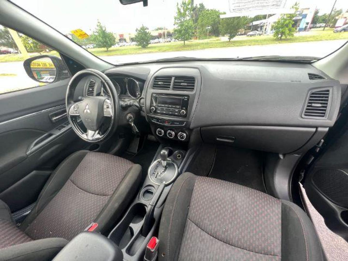 2017 BLACK Mitsubishi Outlander Sport 2.0 ES CVT (JA4AP3AU8HZ) with an 2.0L L4 DOHC 16V engine, Continuously Variabl transmission, located at 2715 W Pioneer Pkwy, Arlington, TX, 76013, (817) 265-9009, 32.710262, -97.153236 - Photo#11