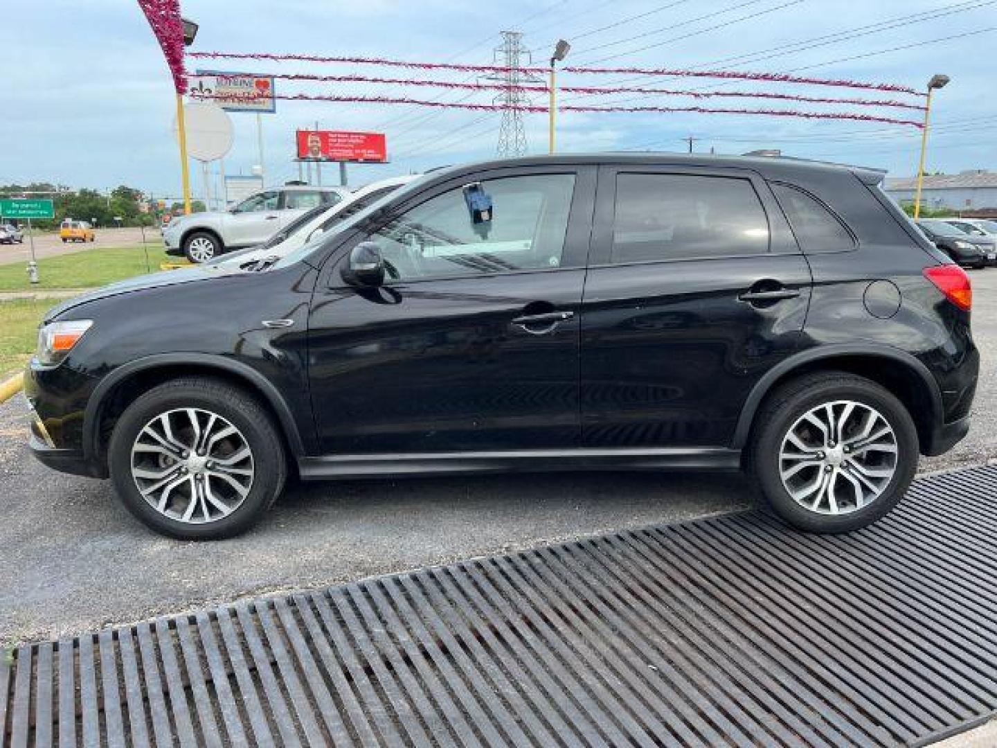 2017 BLACK Mitsubishi Outlander Sport 2.0 ES CVT (JA4AP3AU8HZ) with an 2.0L L4 DOHC 16V engine, Continuously Variabl transmission, located at 2715 W Pioneer Pkwy, Arlington, TX, 76013, (817) 265-9009, 32.710262, -97.153236 - Photo#1