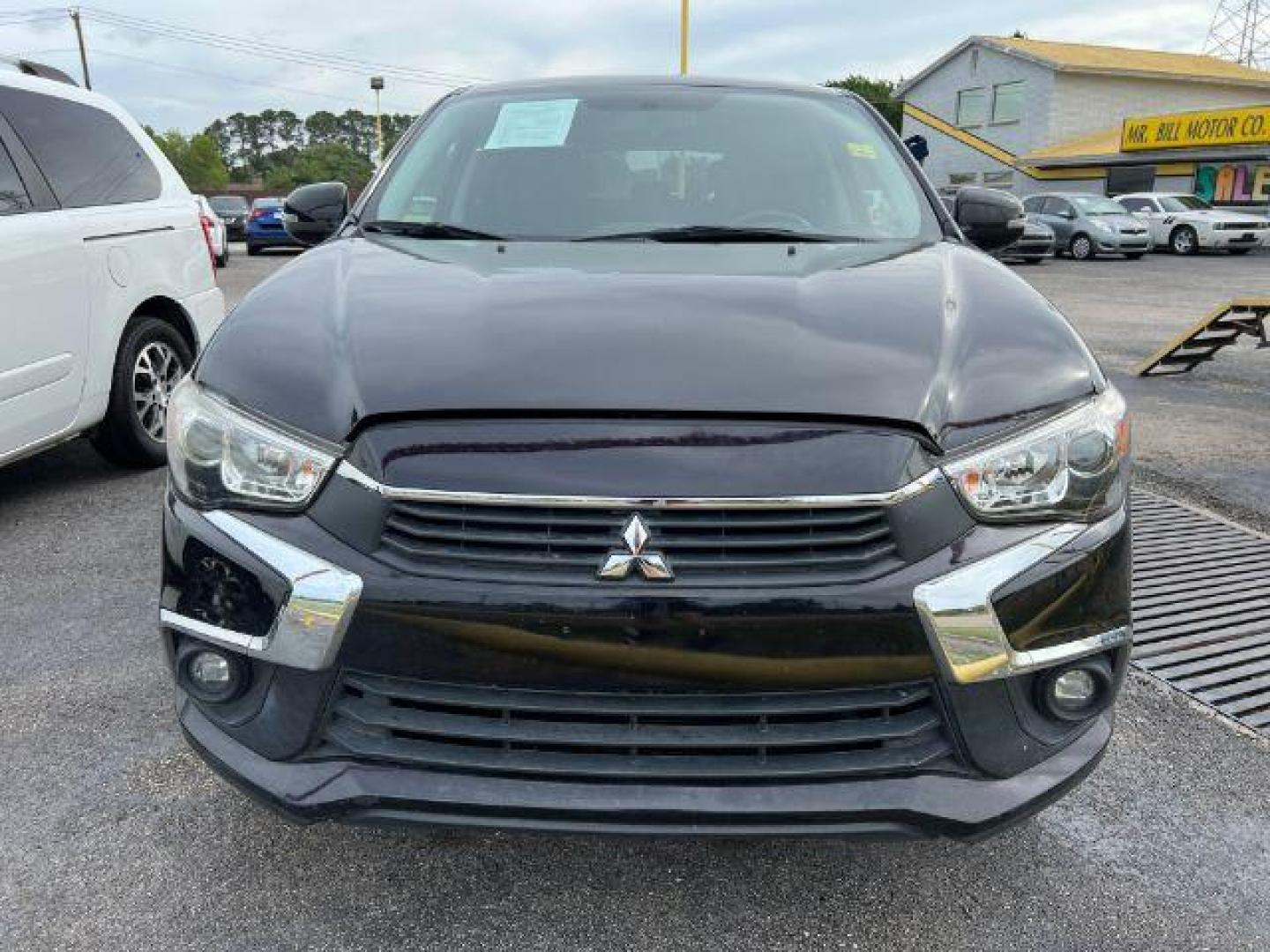 2017 BLACK Mitsubishi Outlander Sport 2.0 ES CVT (JA4AP3AU8HZ) with an 2.0L L4 DOHC 16V engine, Continuously Variabl transmission, located at 2715 W Pioneer Pkwy, Arlington, TX, 76013, (817) 265-9009, 32.710262, -97.153236 - Photo#3