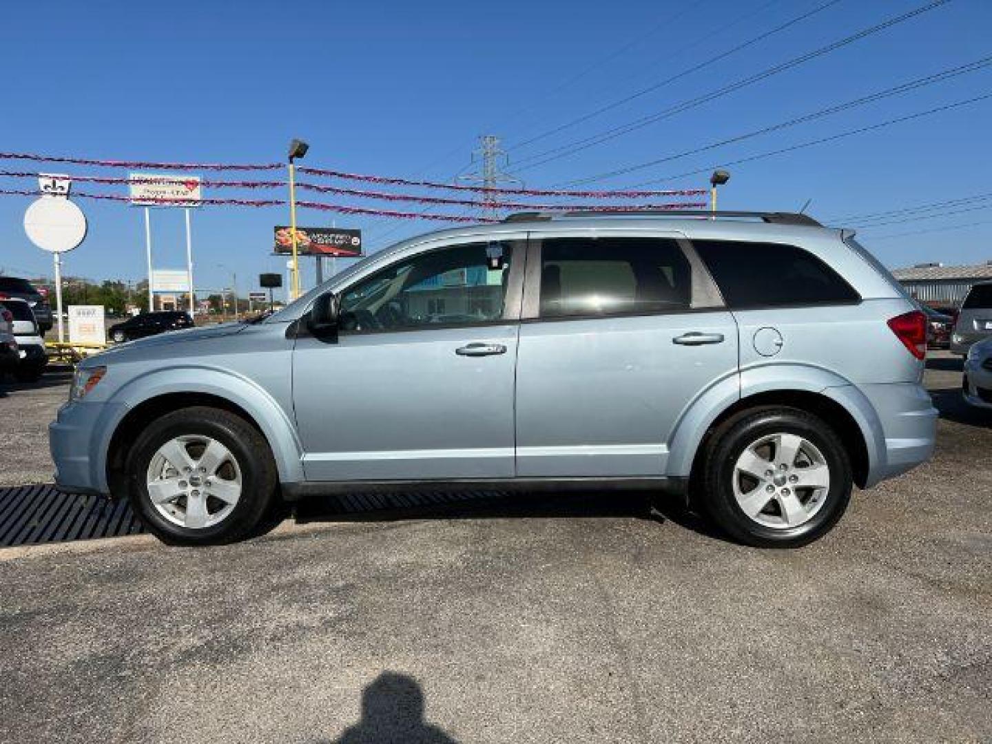 2013 BLUE Dodge Journey SE (3C4PDCAB9DT) with an 2.4L L4 DOHC 16V engine, 4-Speed Automatic transmission, located at 2715 W Pioneer Pkwy, Arlington, TX, 76013, (817) 265-9009, 32.710262, -97.153236 - Photo#1