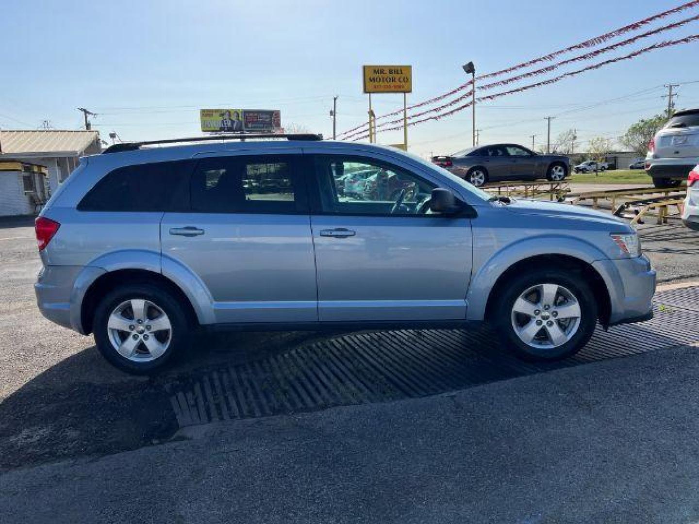 2013 BLUE Dodge Journey SE (3C4PDCAB9DT) with an 2.4L L4 DOHC 16V engine, 4-Speed Automatic transmission, located at 2715 W Pioneer Pkwy, Arlington, TX, 76013, (817) 265-9009, 32.710262, -97.153236 - Photo#5