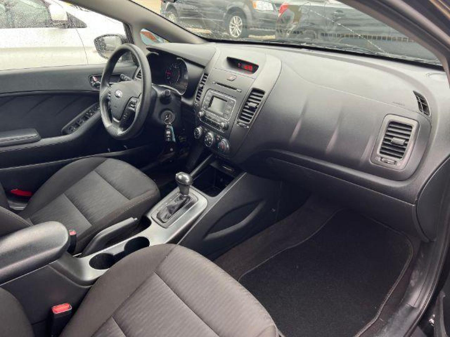 2016 BLACK Kia Forte LX w/Popular Package (KNAFK4A67G5) with an 1.8L L4 DOHC 16V engine, located at 2715 W Pioneer Pkwy, Arlington, TX, 76013, (817) 265-9009, 32.710262, -97.153236 - Photo#13