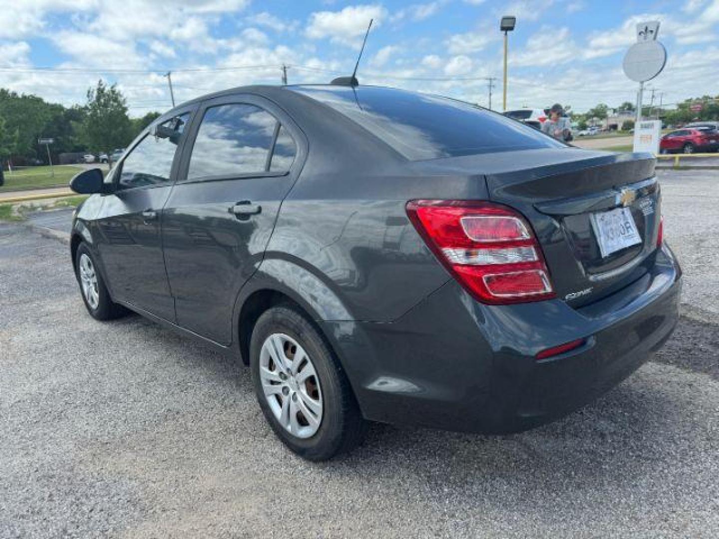 2017 GRAY Chevrolet Sonic LS (1G1JB5SH0H4) with an 1.8L L4 DOHC 24V engine, located at 2715 W Pioneer Pkwy, Arlington, TX, 76013, (817) 265-9009, 32.710262, -97.153236 - Photo#9