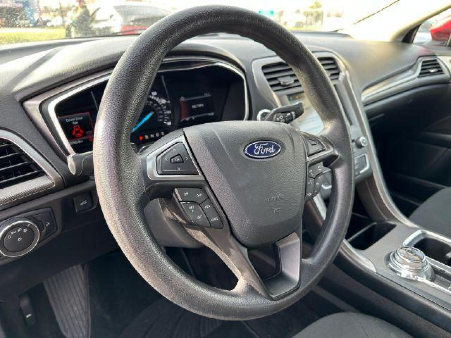 2017 RED Ford FUS SE (3FA6P0HD0HR) with an 1.5L L4 DOHC 16V engine, 6-Speed Automatic transmission, located at 2715 W Pioneer Pkwy, Arlington, TX, 76013, (817) 265-9009, 32.710262, -97.153236 - Photo#14