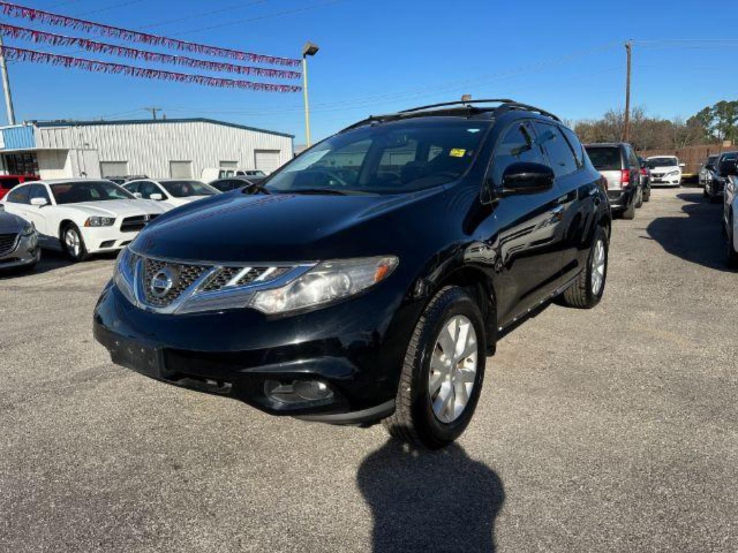 2014 BLACK Nissan Murano SL (JN8AZ1MU8EW) with an 3.5L V6 DOHC 24V engine, Continuously Variabl transmission, located at 2715 W Pioneer Pkwy, Arlington, TX, 76013, (817) 265-9009, 32.710262, -97.153236 - Photo#2