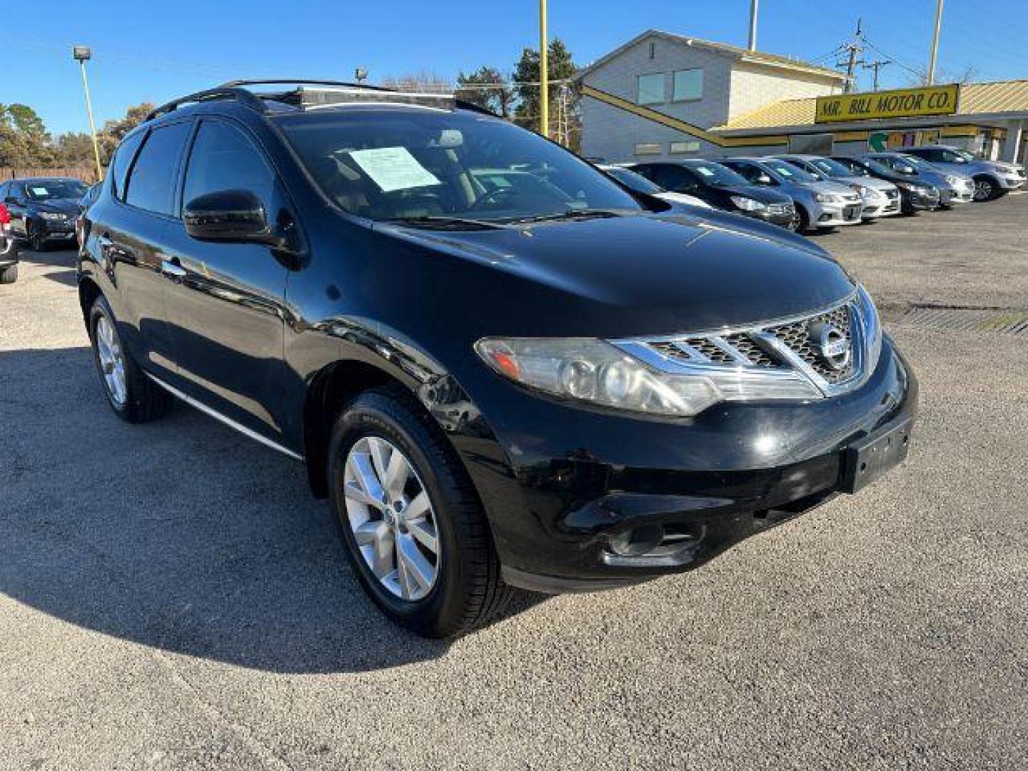 2014 BLACK Nissan Murano SL (JN8AZ1MU8EW) with an 3.5L V6 DOHC 24V engine, Continuously Variabl transmission, located at 2715 W Pioneer Pkwy, Arlington, TX, 76013, (817) 265-9009, 32.710262, -97.153236 - Photo#4