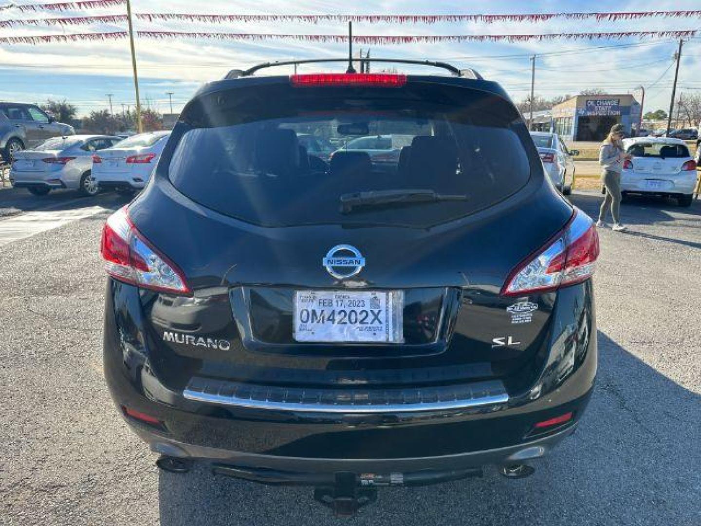 2014 BLACK Nissan Murano SL (JN8AZ1MU8EW) with an 3.5L V6 DOHC 24V engine, Continuously Variabl transmission, located at 2715 W Pioneer Pkwy, Arlington, TX, 76013, (817) 265-9009, 32.710262, -97.153236 - Photo#7