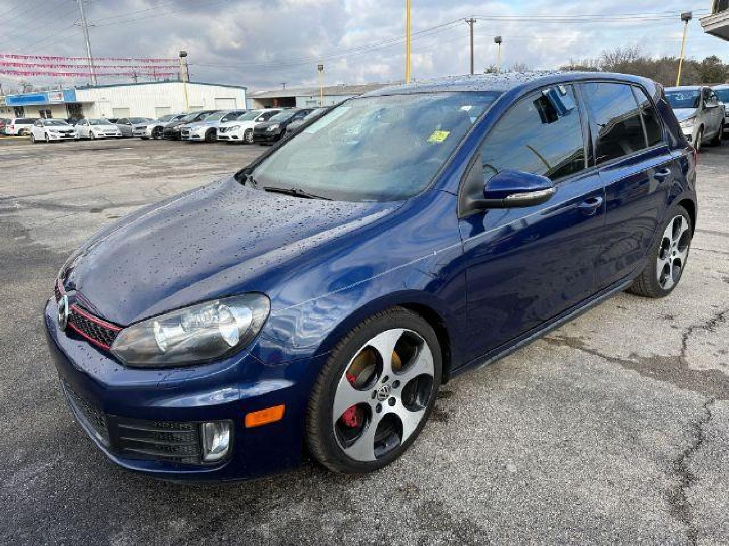 2012 BLUE Volkswagen GTI 4-door (WVWHV7AJ3CW) with an 2.0L L4 DOHC 16V TUR engine, located at 2715 W Pioneer Pkwy, Arlington, TX, 76013, (817) 265-9009, 32.710262, -97.153236 - Photo#2