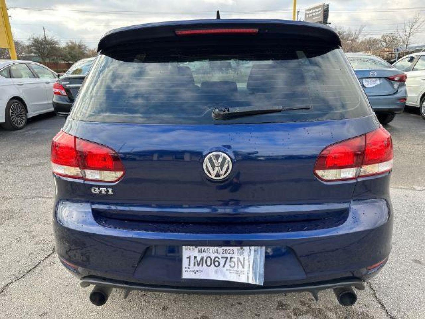 2012 BLUE Volkswagen GTI 4-door (WVWHV7AJ3CW) with an 2.0L L4 DOHC 16V TUR engine, located at 2715 W Pioneer Pkwy, Arlington, TX, 76013, (817) 265-9009, 32.710262, -97.153236 - Photo#6