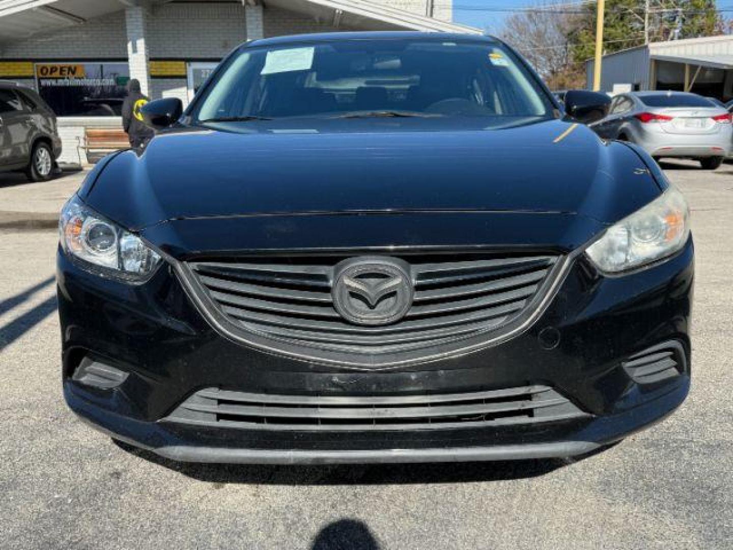 2015 BLACK Mazda Mazda6 i Touring (JM1GJ1V55F1) with an 2.5L L4 DOHC 16V engine, 6-Speed Automatic transmission, located at 2715 W Pioneer Pkwy, Arlington, TX, 76013, (817) 265-9009, 32.710262, -97.153236 - Photo#4