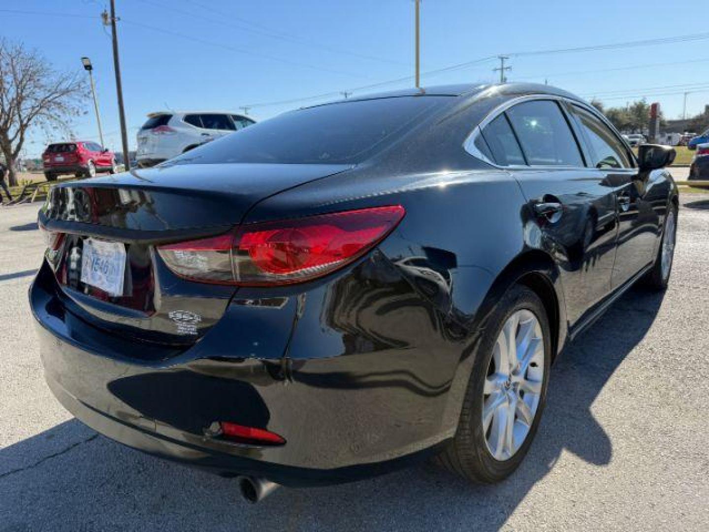 2015 BLACK Mazda Mazda6 i Touring (JM1GJ1V55F1) with an 2.5L L4 DOHC 16V engine, 6-Speed Automatic transmission, located at 2715 W Pioneer Pkwy, Arlington, TX, 76013, (817) 265-9009, 32.710262, -97.153236 - Photo#6