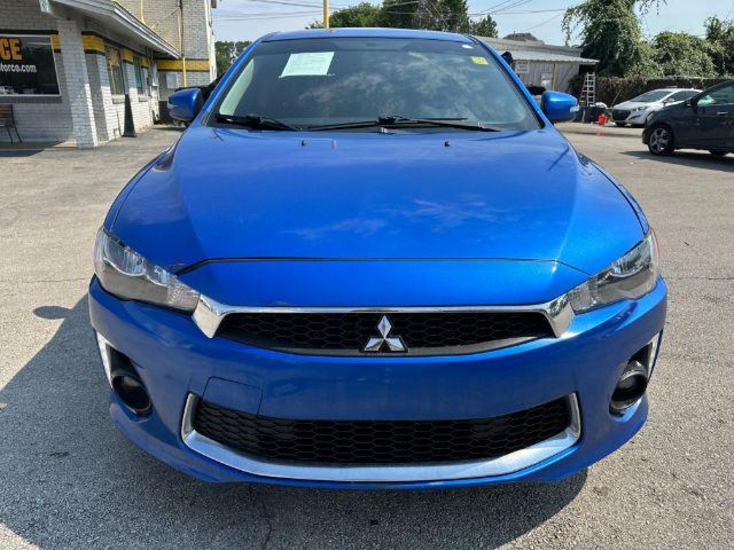 2017 BLUE Mitsubishi Lancer ES CVT (JA32U2FU2HU) with an 2.0L L4 SOHC 16V engine, Continuously Variabl transmission, located at 2715 W Pioneer Pkwy, Arlington, TX, 76013, (817) 265-9009, 32.710262, -97.153236 - Photo#3