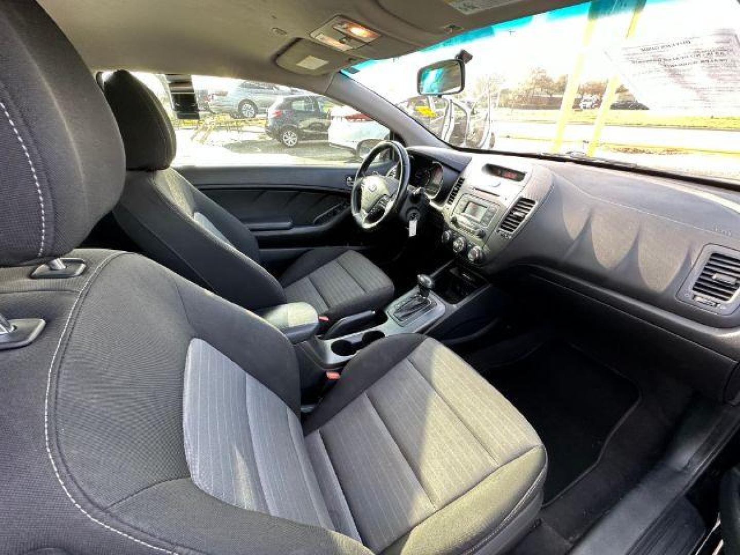 2015 BLACK Kia Forte Koup EX (KNAFX6A8XF5) with an 2.0L L4 DOHC 16V engine, 6-Speed Automatic transmission, located at 2715 W Pioneer Pkwy, Arlington, TX, 76013, (817) 265-9009, 32.710262, -97.153236 - Photo#10