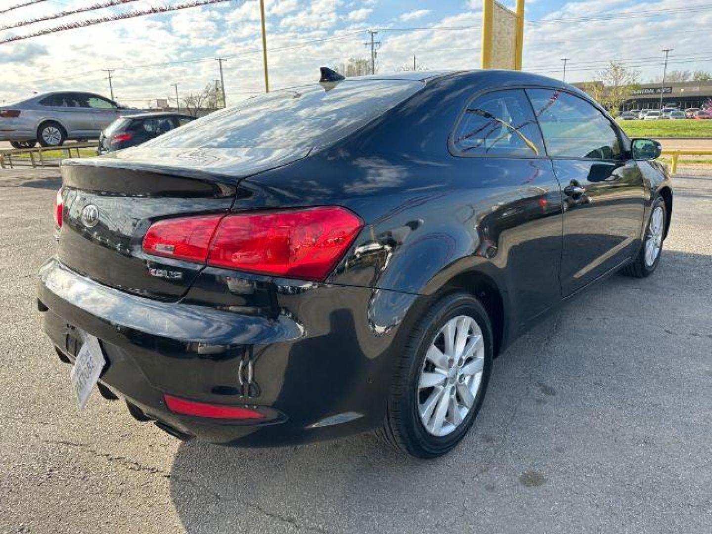 2015 BLACK Kia Forte Koup EX (KNAFX6A8XF5) with an 2.0L L4 DOHC 16V engine, 6-Speed Automatic transmission, located at 2715 W Pioneer Pkwy, Arlington, TX, 76013, (817) 265-9009, 32.710262, -97.153236 - Photo#6