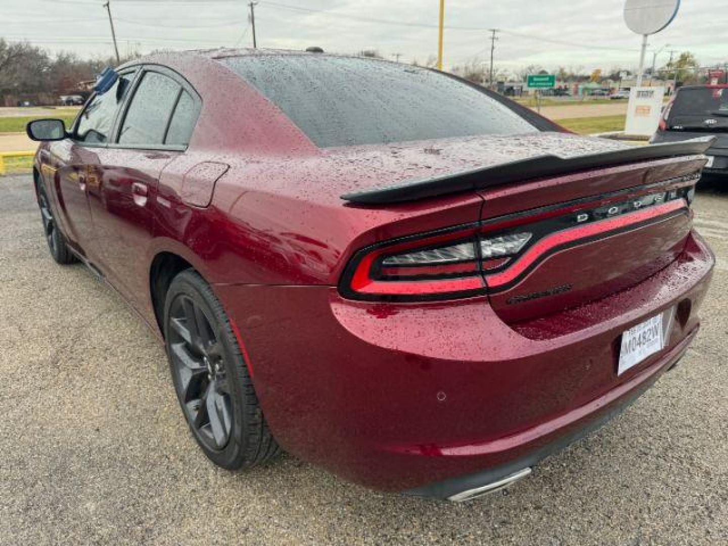 2019 MAROON Dodge Charger SXT (2C3CDXBG2KH) with an 3.6L V6 DOHC 24V engine, 8-Speed Automatic transmission, located at 2715 W Pioneer Pkwy, Arlington, TX, 76013, (817) 265-9009, 32.710262, -97.153236 - Photo#8