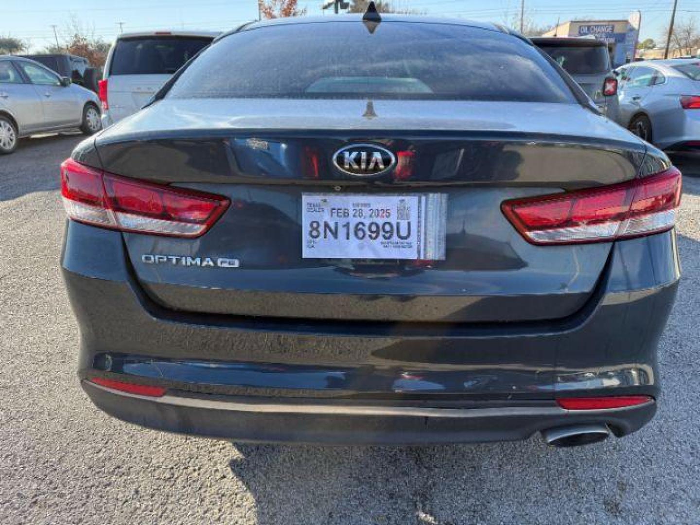 2016 GRAY Kia Optima LX (KNAGT4L35G5) with an 2.4L L4 DOHC 16V engine, 6-Speed Automatic transmission, located at 2715 W Pioneer Pkwy, Arlington, TX, 76013, (817) 265-9009, 32.710262, -97.153236 - Photo#7