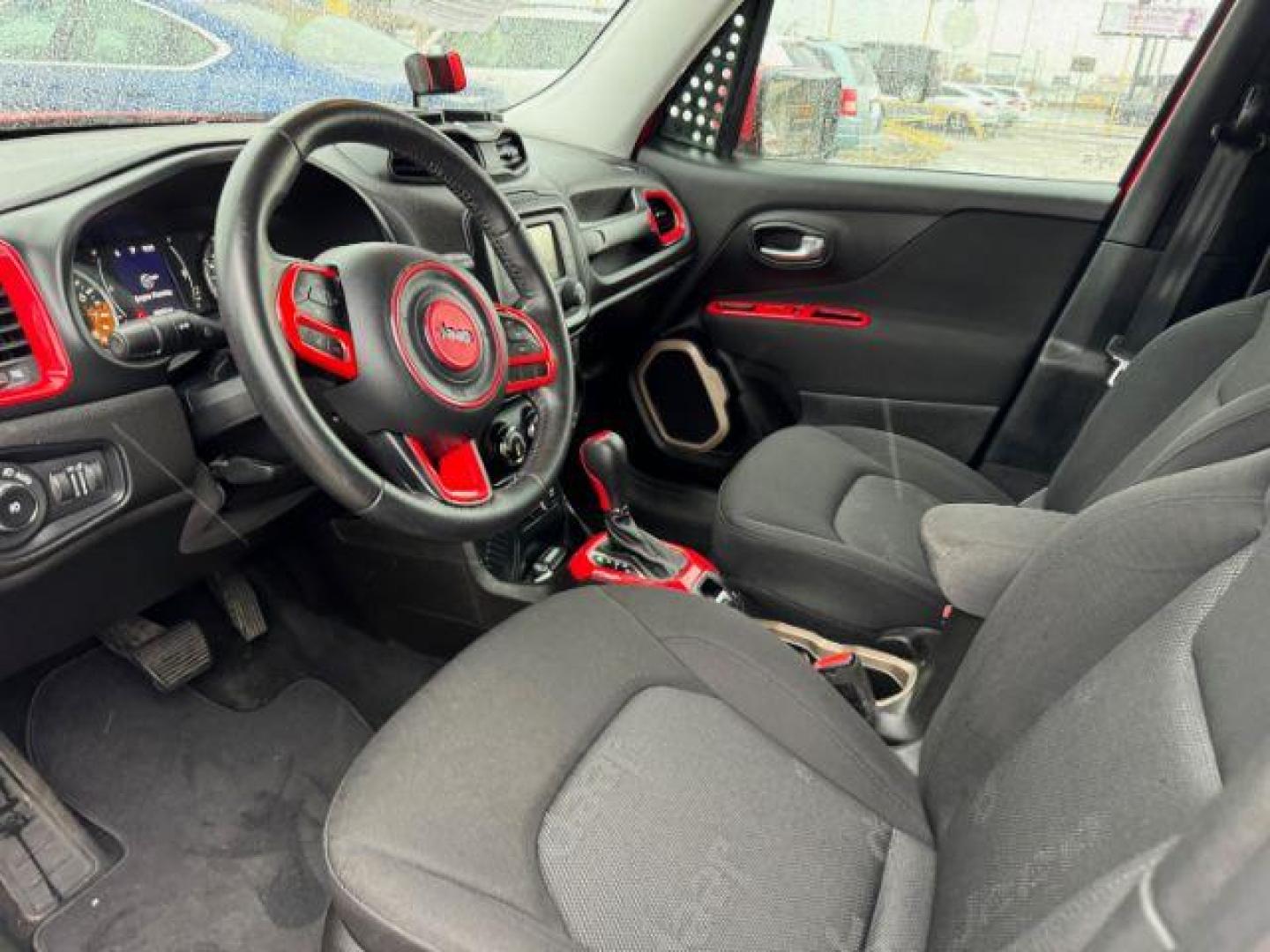 2017 Red Jeep Renegade Latitude FWD (ZACCJABB1HP) with an 2.4L L4 DOHC 16V engine, 6-Speed Manual transmission, located at 2715 W Pioneer Pkwy, Arlington, TX, 76013, (817) 265-9009, 32.710262, -97.153236 - Photo#15