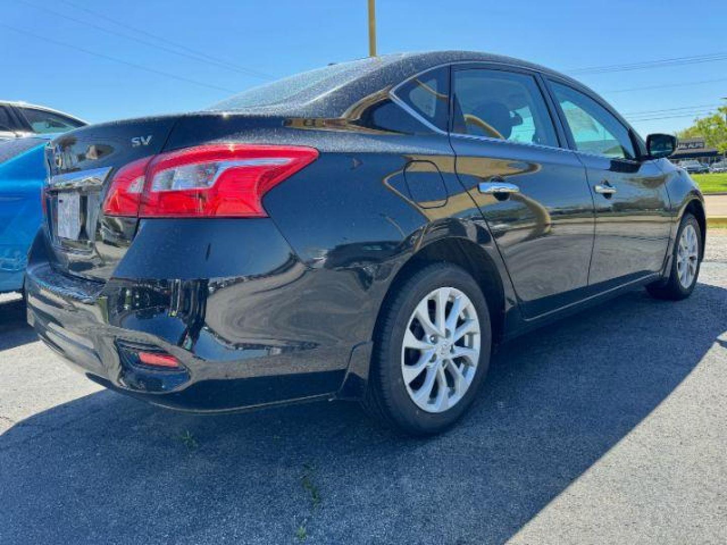 2019 BLACK Nissan Sentra SV (3N1AB7AP1KY) with an 1.8L L4 SFI DOHC 16V engine, Continuously Variable Transmission transmission, located at 2715 W Pioneer Pkwy, Arlington, TX, 76013, (817) 265-9009, 32.710262, -97.153236 - Photo#6