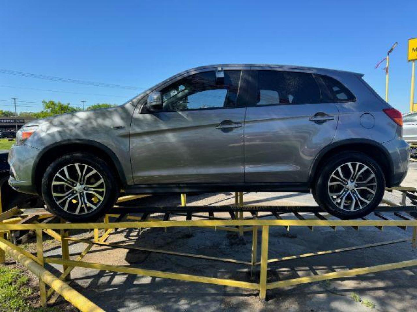 2019 GRAY Mitsubishi Outlander Sport 2.0 ES 5M (JA4AP3AU7KU) with an 2.0L L4 DOHC 16V engine, 5-Speed Manual transmission, located at 2715 W Pioneer Pkwy, Arlington, TX, 76013, (817) 265-9009, 32.710262, -97.153236 - Photo#2