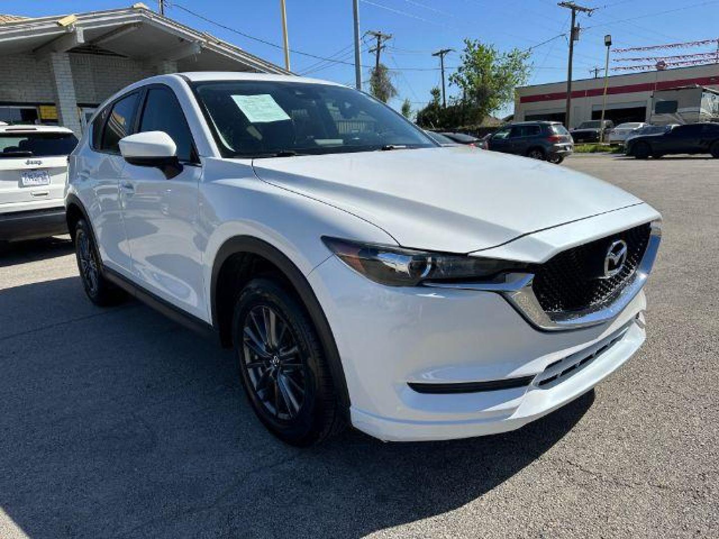 2019 WHITE Mazda CX-5 Sport (JM3KFABM5K0) with an 2.5L L4 DOHC 16V engine, 6-Speed Automatic transmission, located at 2715 W Pioneer Pkwy, Arlington, TX, 76013, (817) 265-9009, 32.710262, -97.153236 - Photo#6