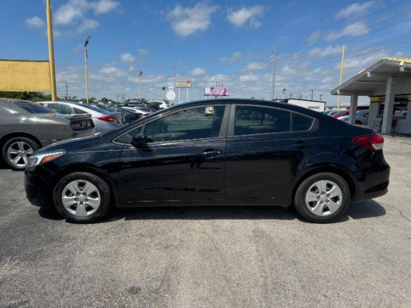 2017 BLACK Kia Forte LX 6A (3KPFK4A77HE) with an 2.0L L4 DOHC 16V engine, 6-Speed Automatic transmission, located at 2715 W Pioneer Pkwy, Arlington, TX, 76013, (817) 265-9009, 32.710262, -97.153236 - Photo#1