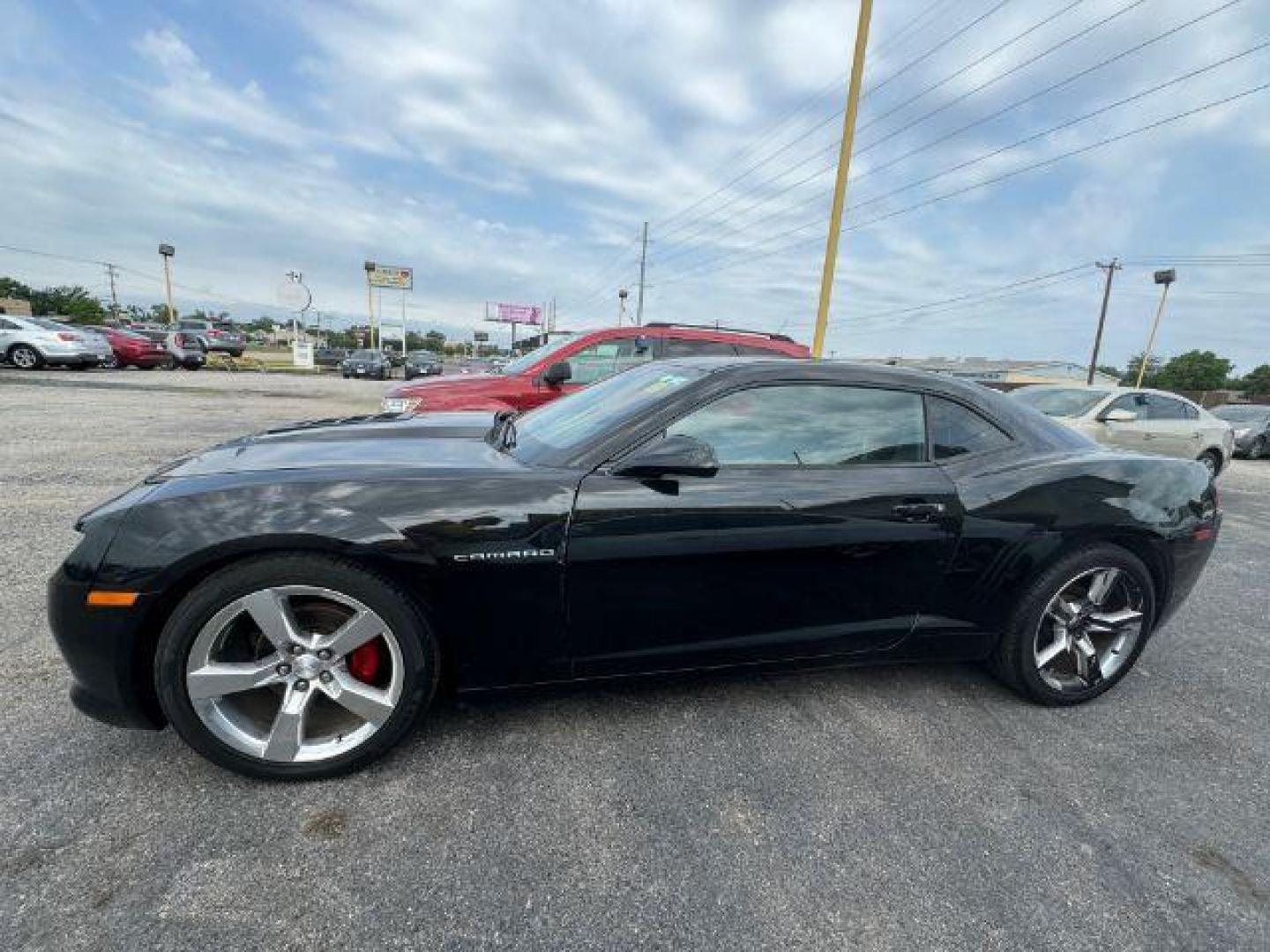 2015 BLACK Chevrolet Camaro 1LT Coupe (2G1FD1E37F9) with an 3.6L V6 DOHC 24V FFV engine, 6-Speed Automatic transmission, located at 2715 W Pioneer Pkwy, Arlington, TX, 76013, (817) 265-9009, 32.710262, -97.153236 - Photo#1