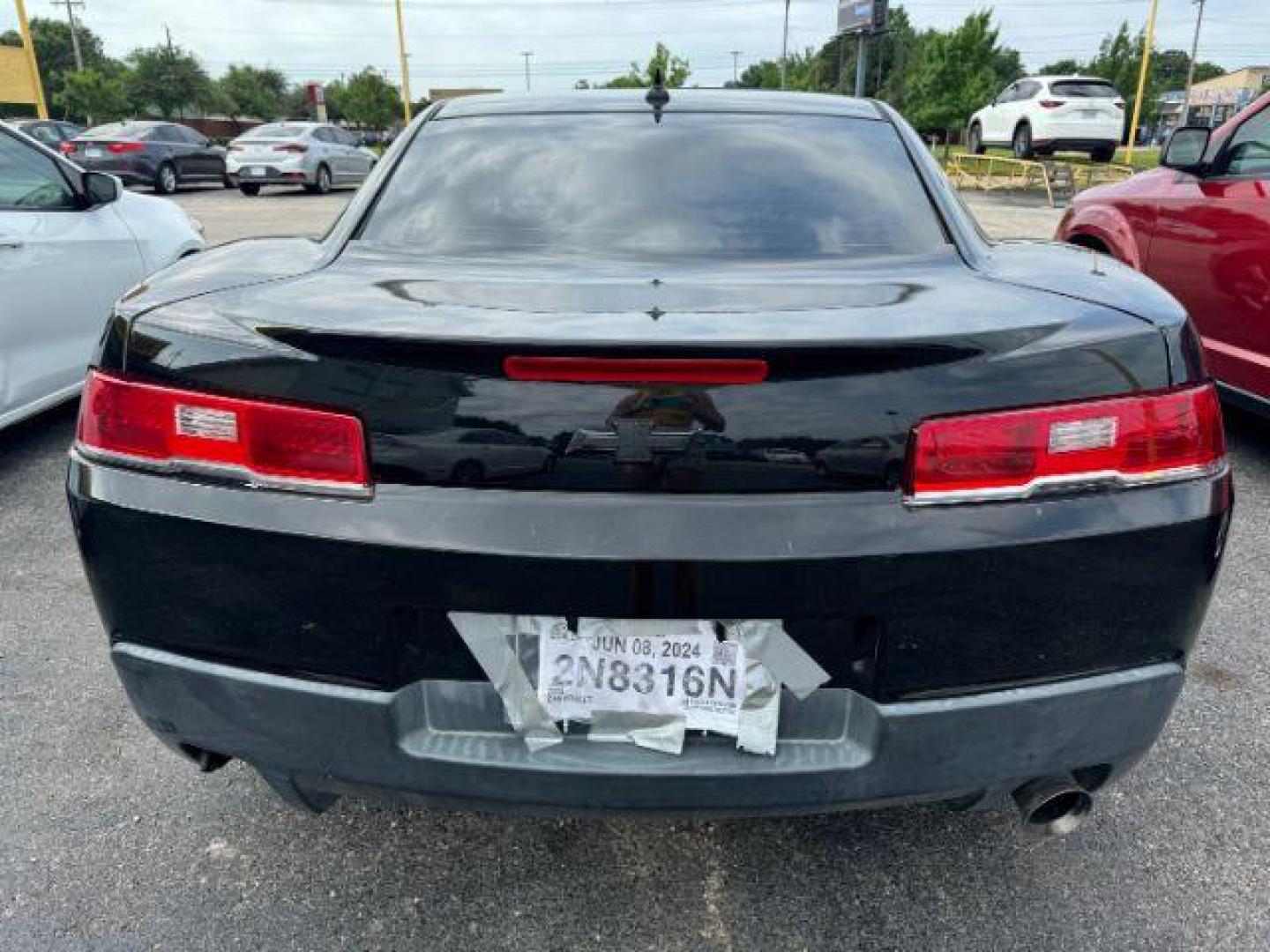 2015 BLACK Chevrolet Camaro 1LT Coupe (2G1FD1E37F9) with an 3.6L V6 DOHC 24V FFV engine, 6-Speed Automatic transmission, located at 2715 W Pioneer Pkwy, Arlington, TX, 76013, (817) 265-9009, 32.710262, -97.153236 - Photo#6