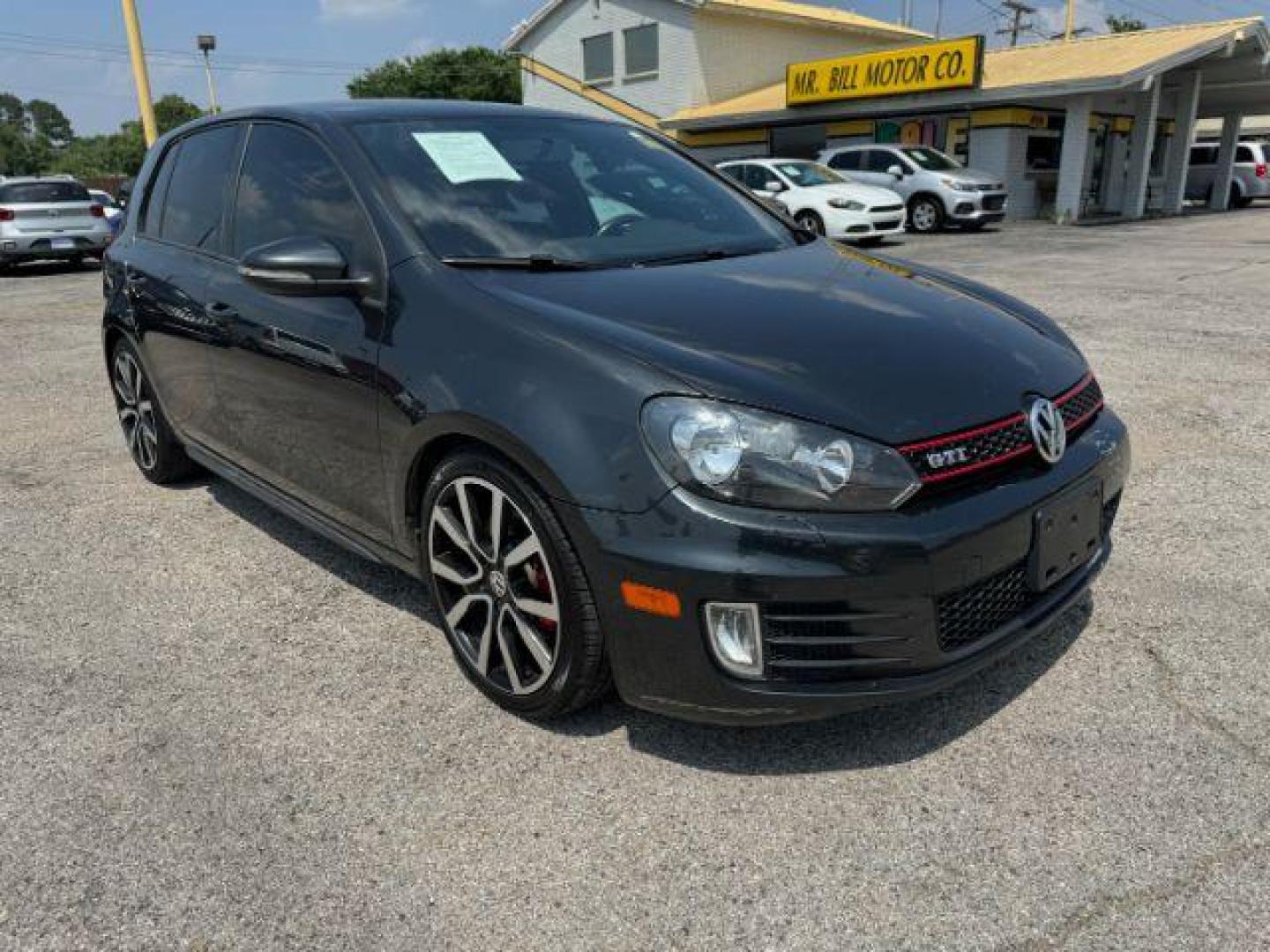 2014 BLACK Volkswagen GTI Drivers Edition 4-Door (WVWHD7AJ6EW) with an 2.0L L4 DOHC 16V TURBO engine, located at 2715 W Pioneer Pkwy, Arlington, TX, 76013, (817) 265-9009, 32.710262, -97.153236 - Photo#5