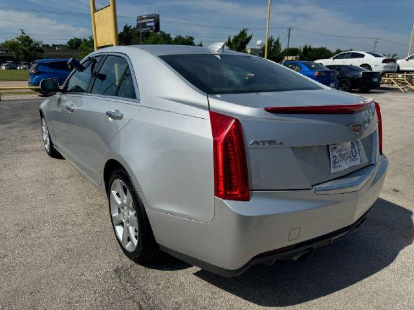 2016 SILVER Cadillac ATS 2.0L Standard AWD (1G6AG5RX7G0) with an 2.0L L4 DOHC 16V TURBO engine, 6-Speed Automatic transmission, located at 2715 W Pioneer Pkwy, Arlington, TX, 76013, (817) 265-9009, 32.710262, -97.153236 - Photo#9